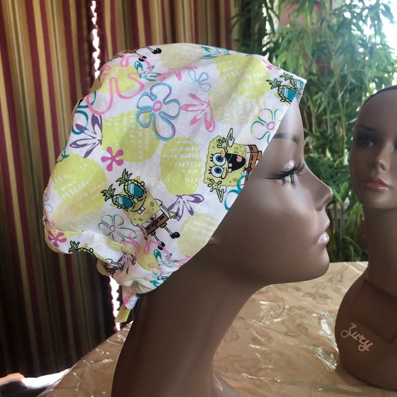 Sponge bob scrub cap, medium sized - Picture 2 of 3